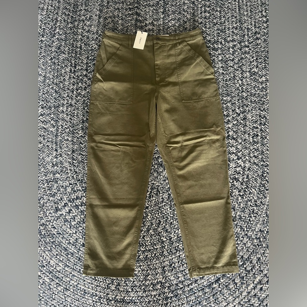 P&Co Green Utility Pants